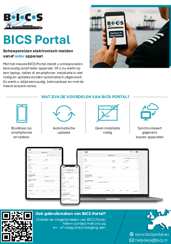 BICS Portal flyer (PDF)